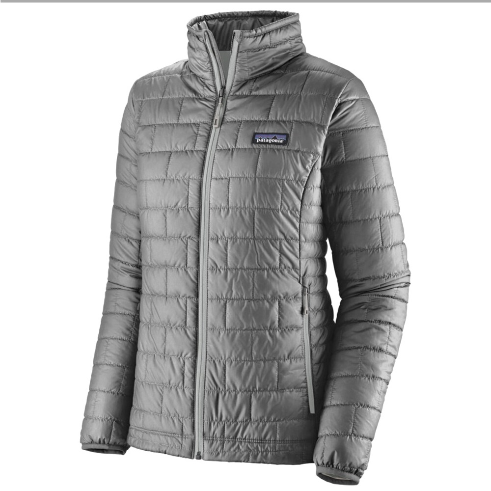 Patagonia Women's Small Feather Grey Nano Puff Jacket/Coat NWT